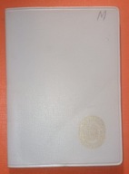 legitymacja członkowska („Mitgliedsbuch”) Partii Niemiec (LDPD) z NRD1969