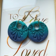 OKAZJA!!!! Kolczyki z gliny polimerowej 43a