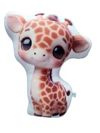 Poduszka przytulanka kształtka żyrafa 40cm