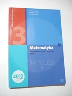 Matematyka 3 Podręcznik Zakres rozszerzony. Kurczab, Świda, Kurczab