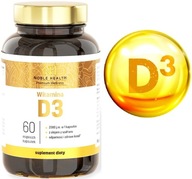 WITAMINA D3 Suplement Diety 60 kaps. Noble Health