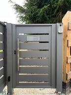 Brama furtka aluminiowa