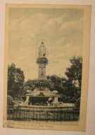 LWÓW. Studnia ze Statuą Matki Boskiej, STARA, 1934 rok