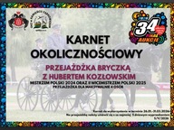 Karnet na przejażdżkę bryczką z Hubertem Kozłowskim- Mistrzem Polski 2024