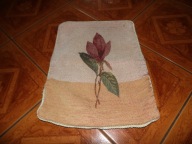 Poszewka na poduszke z kwiatem, magnolia - 35 cm x 43 cm