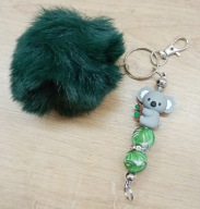 Brelok Miś Koala zawieszka pompon 6423 Oliwia Kurowska, Kuba Kurowski