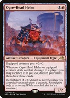 Karta Magic: The Gathering Ogre-Head Helm NEO
