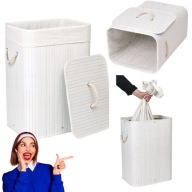 Kosz wolnostojący na pranie Gockowiak 80l biały