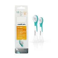 2 Końcówki Główki do Philips Sonicare for Kids dla dzieci 3+ HX6032/63