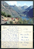 K22442)Norwegia: Geiranger, The Eagle Road, wyslany 1981