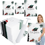 WORKI PRÓŻNIOWE NA UBRANIA POŚCIEL KOŁDRĘ DUŻE 4 ROZMIARY POMPKA MOCNE