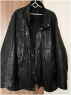 Porządna Kurtka skórzana real leather BEN VENUTO r. 2XL/3XL