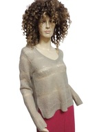 STELLA NOVA DELIKATNY SWETER MOHEROWY z wełną 36