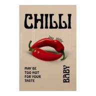Plakat „Chilli Baby” – Nowoczesny Plakat Kuchenny