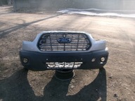 ZDERZAK PRZOD KOMPLETNY ATRAPA GRILL FORD TRANSIT MK8 NA PARKI SREBRNY ORG,