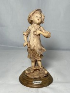 Figurka Giuseppe Armani Capodimonte - Śpiewający chłopiec
