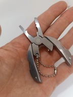 Mini Multitool Składany – Szczypce, Nóż, Śrubokręty, Brelok i Etui