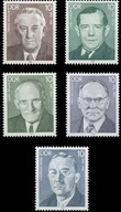 Niemcy NRD 1983 Znaczki 2765-9 ** partia komunistyczna działacze politycy