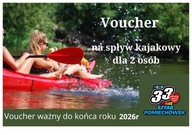 Wypożyczalnia Kajaki Dylewski voucher na spływ kajakowy dla 2 osób