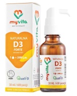 Suplement diety MyVita witamina D3 Forte 2000j krople 30 ml