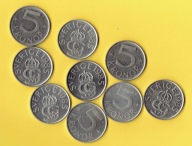 Szwecja 5 KORON 1985 r.