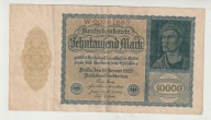 Niemcy 10000 marek 1922 Ros.69 b ladny stan z obiegu