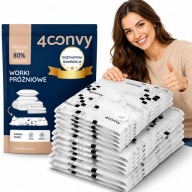 WORKI PRÓŻNIOWE MOCNE NA UBRANIA BLUZY BEZPIECZNE 11 SZT 40 X 60 CM