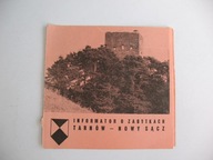 TARNÓW - NOWY SĄCZ INFORMATOR/FOLDER O ZABYTKACH 1969