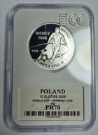 10 ZŁ MISTRZOSTWA ŚWIATA W PIŁCE NOŻNEJ NIEMCY 2006 GRADING GCN PR 70