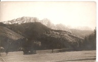 TATRY -GIEWONT -WIDOK Z ZAKOPANEGO