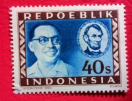Indonezja 1949 Abraham Lincoln + 1 czyste**