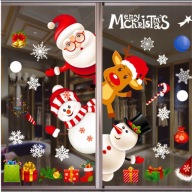 NAKLEJKI ŚWIĄTECZNE BOŻONARODZENIOWE OZDOBY NA OKNO SZYBĘ ŚNIEŻYNKI