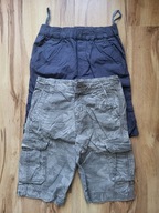 krótkie spodenki 2 szt 116 cm