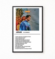 Plakat A4 z ramką TACO HEMINGWAY "JARMARK" 21x29,7cm