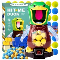 ZABAWKA GŁODNA KACZKA STRZELANIE DO CELU ZESTAW KULEK 48 SZT 2 PISTOLETY