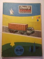 JELCZ kontener + samolot SPAD S-XIII Mały Modelarz numer 11-12/1976