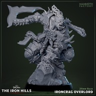 Ironcrag Overlord - Iron Hills - figurka RPG DnD D&D - druk 3D 14K