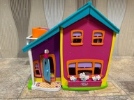 POLLY POCKET 2002 MATTEL DOMEK AKCESORIA MAGNETIC Hanging Out Doll House