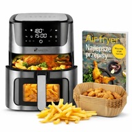 Air Fryer XXL 8L + książka przepisów + papier do pieczenia