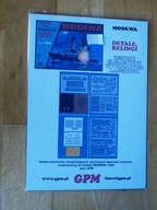 GPM 608 detale i relingi do modelu Moskwa