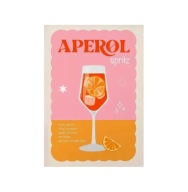 Plakat „Aperol Spritz” – Ilustracyjny Plakat Drinkowy