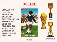 Belize 1982 ** cena 18,90 zł kat.25€ - sport, piłka nożna