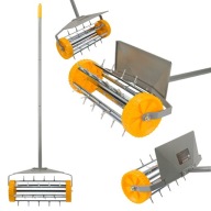 AERATOR WELTYKULATOR RĘCZNY OGRODOWY TRAWY TRAWNIKA MURAWY WAŁEK Z KOLCAMI