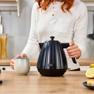 Czajnik elektryczny Lafe Modern PRO 2200W 1,7L czarny LED bezprzewodowy