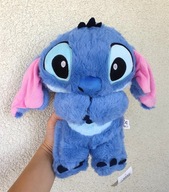 MIŚ STITCH ODDYCHAJĄCY NIEBIESKI MASKOTKA USPOKAJAJĄCY RUSZA USZAMI