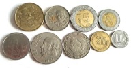 zestaw monet Meksyk 9 szt.