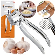WYCISKACZ PRASKA DO CZOSNKU Siekacz Wyciskarka STALOWA MOCNA DO KUCHNI