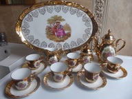 Winterling serwis do mokki taca filiżanki, dzbanek ,cukiernica, mlecznik