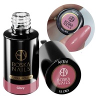 Boska Nails Lakier Hybrydowy do paznokci 314 Glory brudny róż Divine SEOL