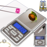 Waga Jubilerska Kieszonkowa 0,01g - 200g Precyzyjna Elektroniczna + Baterie